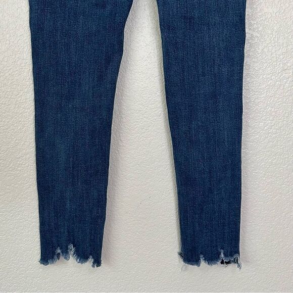 Zara Basic Denim Z1975 Raw Hem Skinny Jeans - Picture 8 of 10